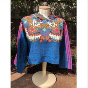 NWT ADIDAS ORIGINALS  BORBOMIX CROPPED HOODIE